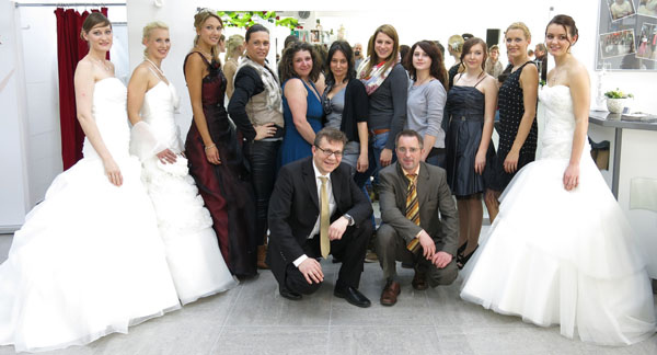 Modenschau bei Fai� Brautmode und Abendmode mit wundersch�nen Braukleidern und Abendkleidern